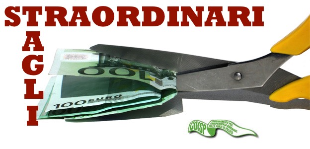 TAGLI STRAORDINARI COISP