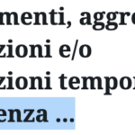 Trasferimenti, aggregazioni, assegnazioni e/o assegnazioni temporanee. Indifferenza …